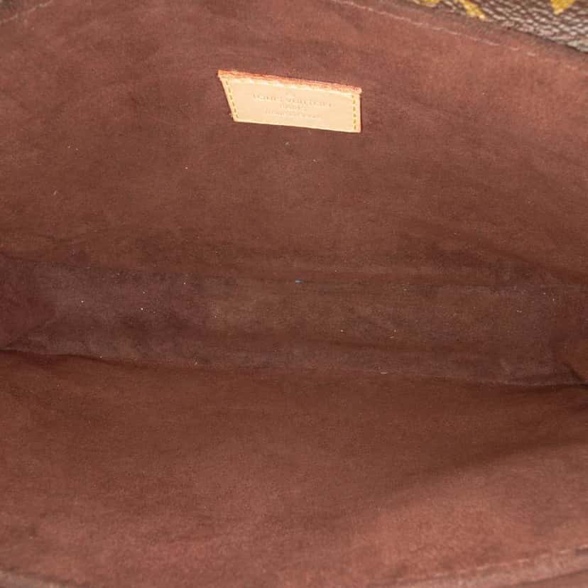 Louis Vuitton Monogram Pochette Metis Brown Very good condition - Model View