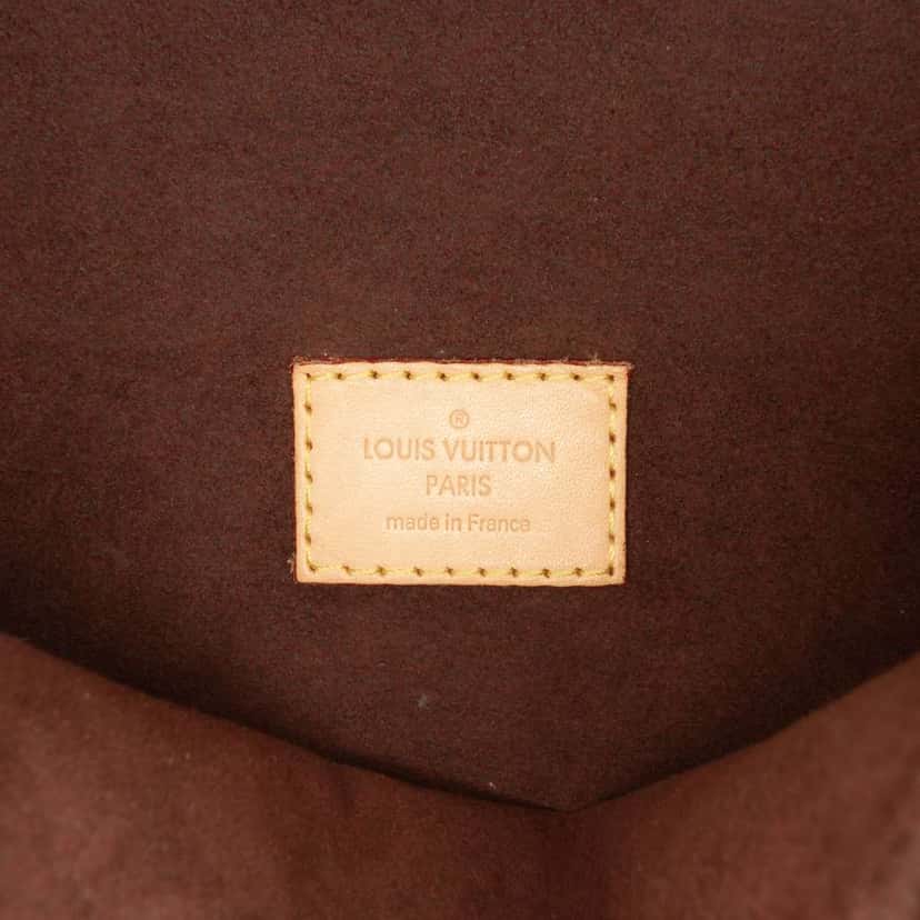 Louis Vuitton Monogram Pochette Metis Brown Very good condition - Box View