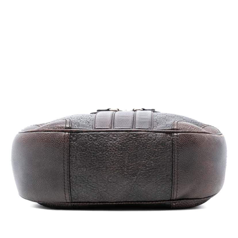 Gucci Guccissima Catherine Shoulder Bag Brown Leather Good condition - Inside View