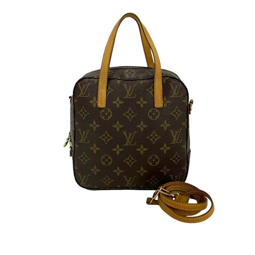 Louis Vuitton Monogram Spontini Brown Very good condition - Front View