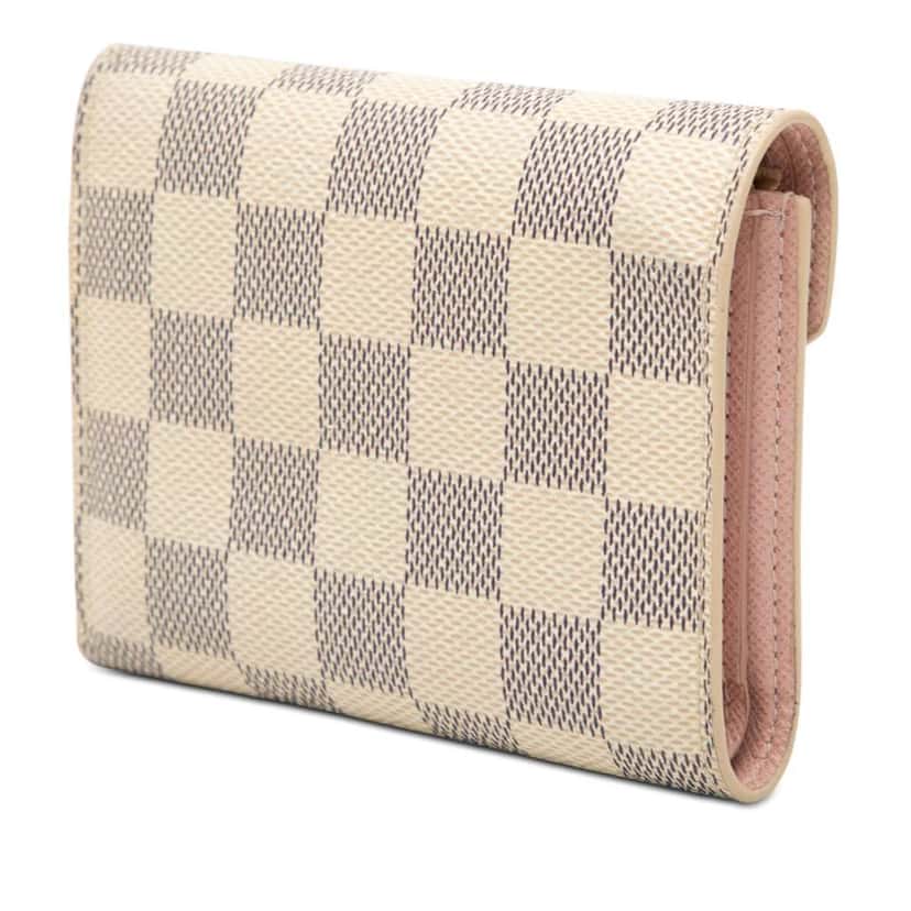 Louis Vuitton Damier Azur Victorine White Very good condition - Back View