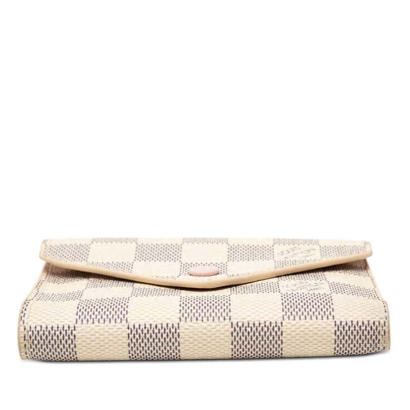 Louis Vuitton Damier Azur Victorine White Very good condition - Inside View