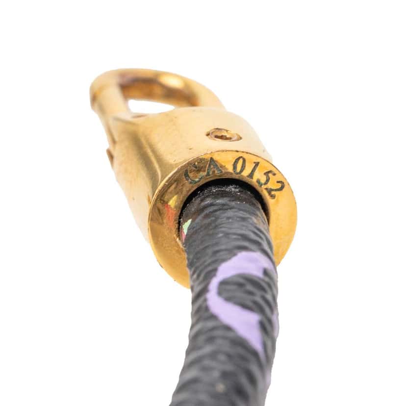 Louis Vuitton Monogram Multicolore Luck It Bracelet Black Good condition - Model View