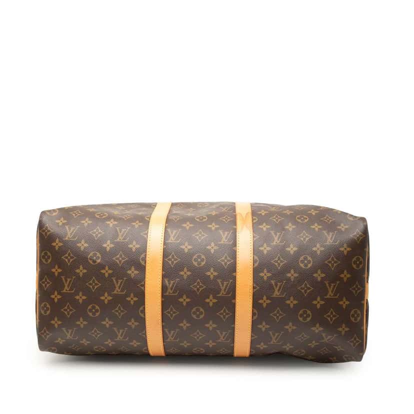 Louis Vuitton Monogram Keepall Bandouliere 50 Brown Very good condition - Inside View
