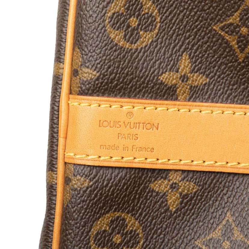 Louis Vuitton Monogram Keepall Bandouliere 50 Brown Very good condition - Box View