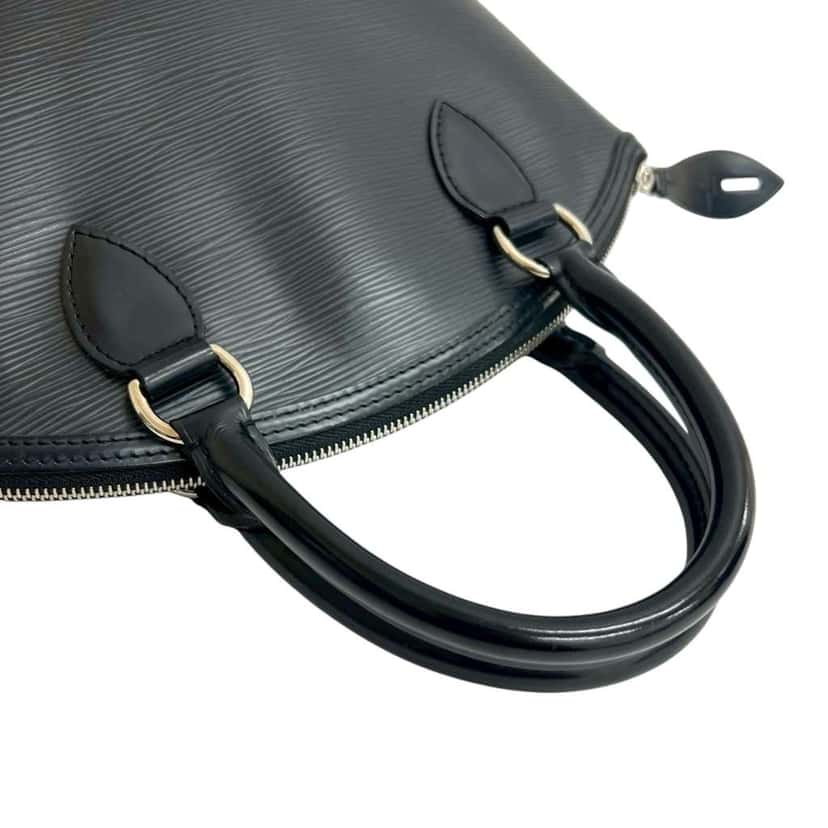 Louis Vuitton Epi Lockit Vertical Black Leather Very good condition - Box View