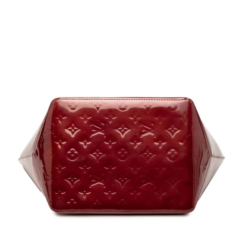 Louis Vuitton Monogram Vernis Bellevue PM Red Leather Very good condition - Inside View