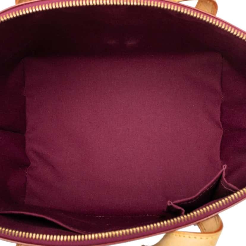 Louis Vuitton Monogram Vernis Bellevue PM Red Leather Very good condition - Model View