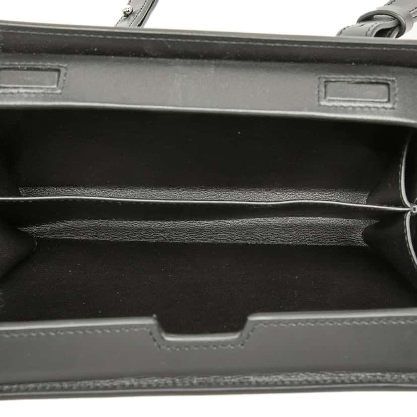 Dior Leather Dial Ultra Pouch Messenger Bag Black Leather Very good condition - Model View