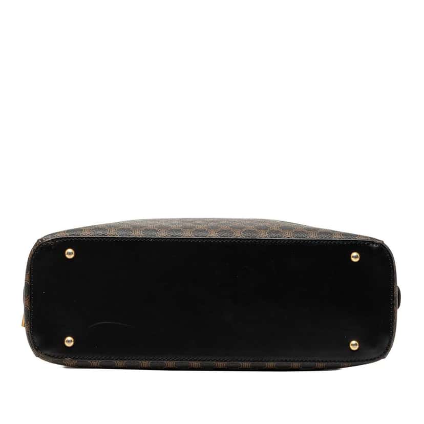 Celine Macadam Coated Canvas Dome Handbag Brown Canvas Very good condition - Inside View