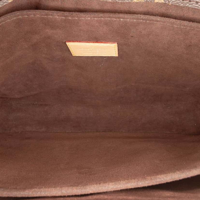 Louis Vuitton Monogram Pochette Metis Brown Very good condition - Model View