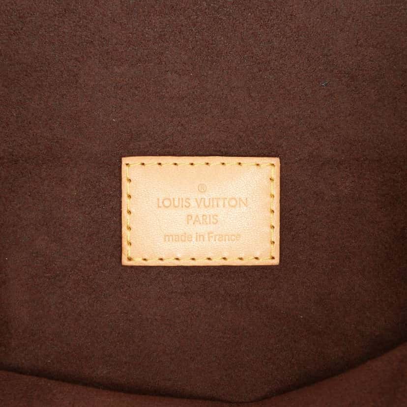 Louis Vuitton Monogram Pochette Metis Brown Very good condition - Box View