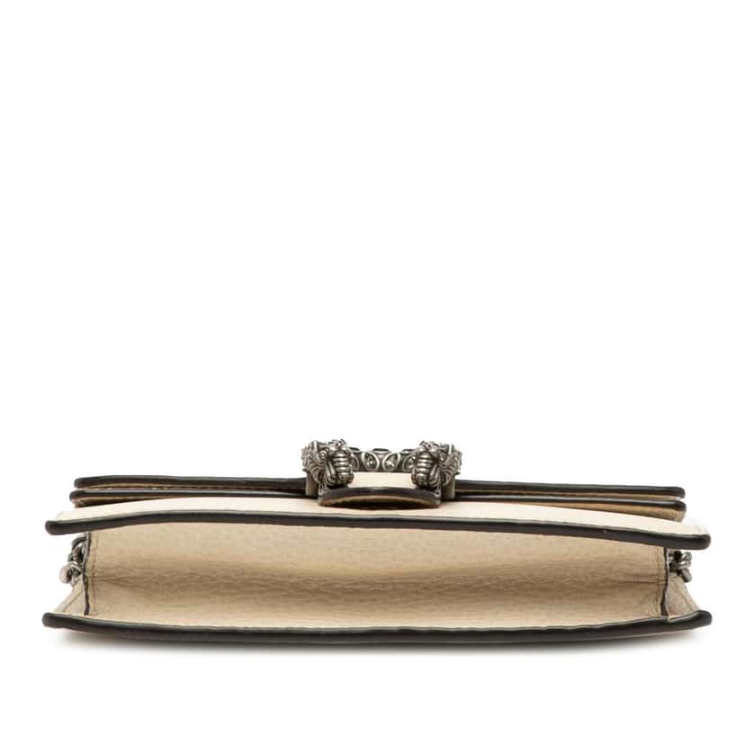 Gucci Mini Dionysus Leather Crossbody Brown Leather Very good condition - Inside View