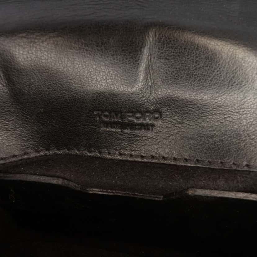 Tom Ford Mini Leather Natalia Crossbody Black Leather Very good condition - Box View