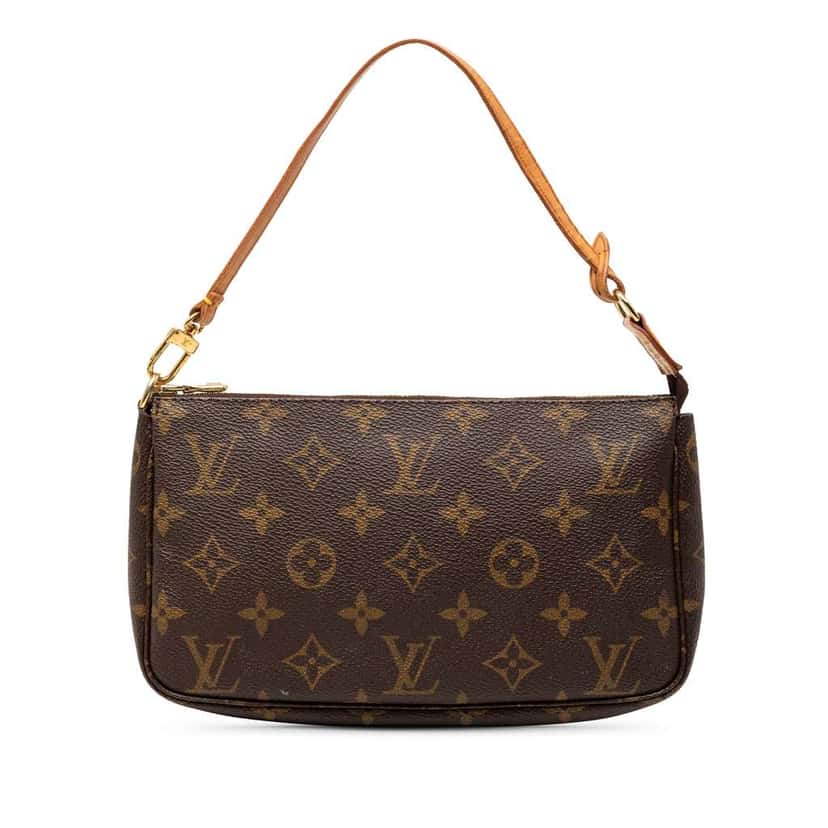 Louis Vuitton Monogram Pochette Accessoires Brown Very good condition - Front View