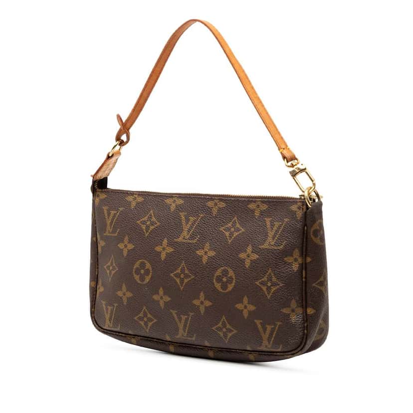 Louis Vuitton Monogram Pochette Accessoires Brown Very good condition - Back View