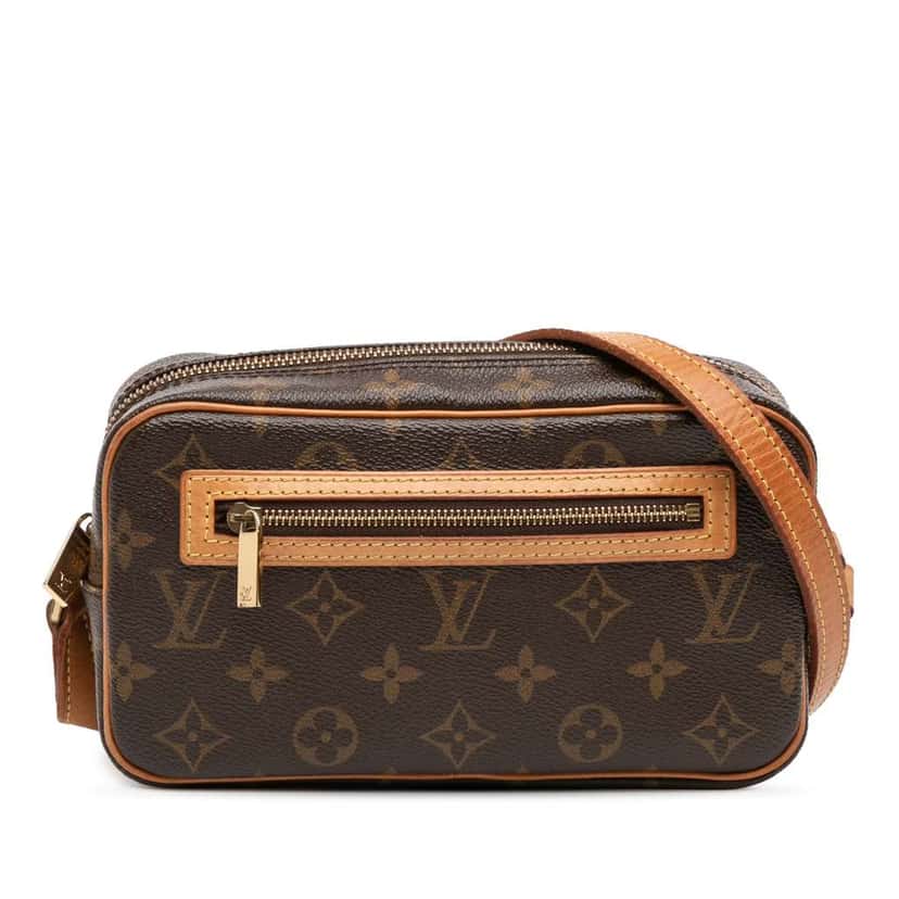Louis Vuitton Monogram Pochette Cite Brown Very good condition - Front View