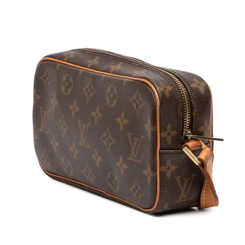 Louis Vuitton Monogram Pochette Cite Brown Very good condition - Back View