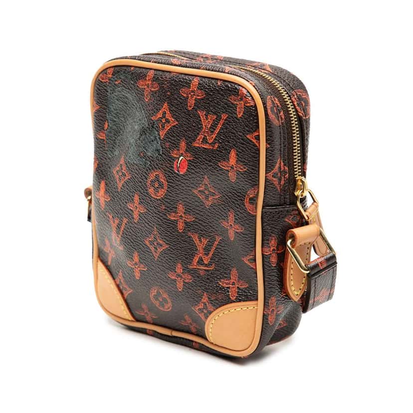 Louis Vuitton Grace Coddington Catogram Paname PM Brown Very good condition - Back View