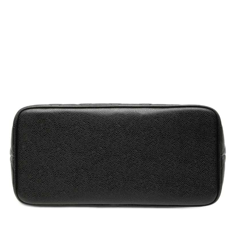 Chanel Caviar Medallion Tote Black Leather Very good condition - Inside View