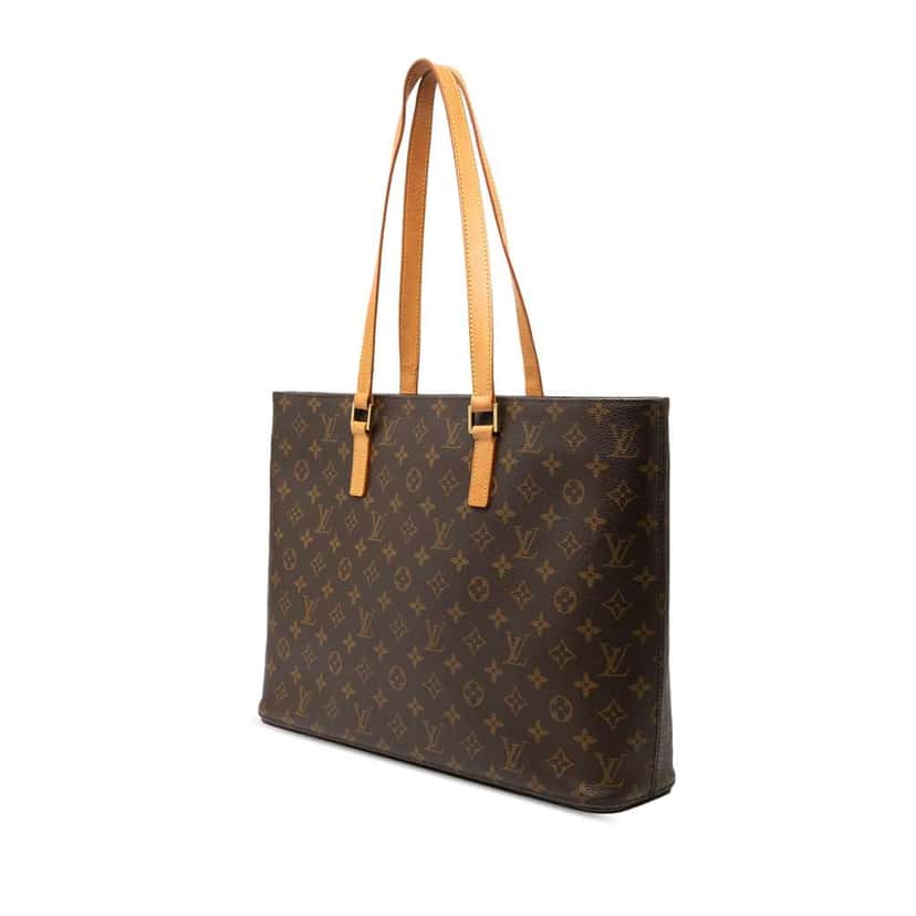 Louis Vuitton Monogram Luco Brown Good condition - Back View