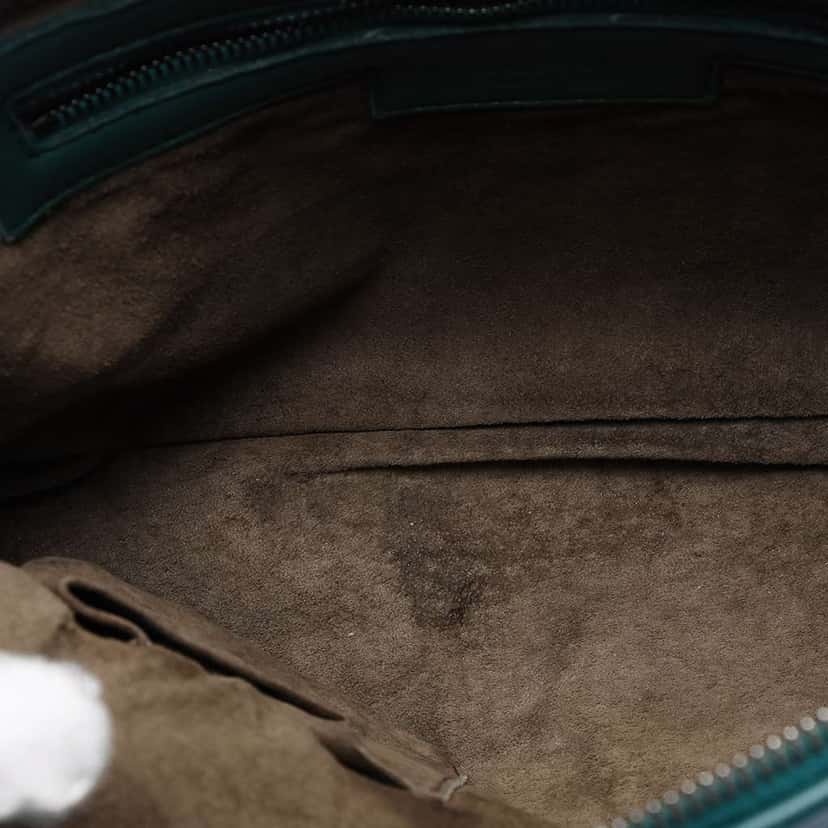 Bottega Veneta Nappa Intrecciato Nodini Crossbody Blue Leather Very good condition - Model View