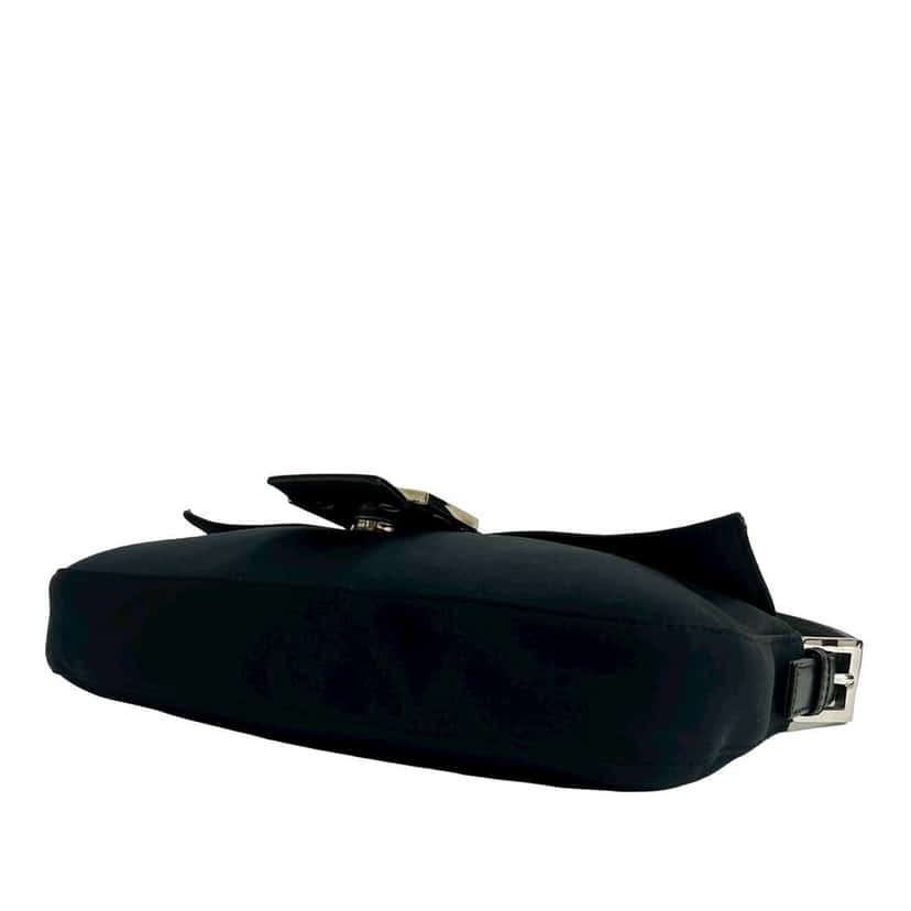 Fendi Jersey Mamma Baguette Black Cotton Very good condition - Model View