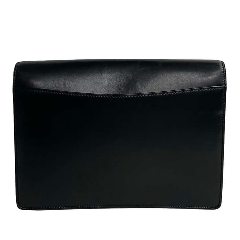 Celine Calfskin Star Ball Crossbody Black Leather Very good condition - Back View