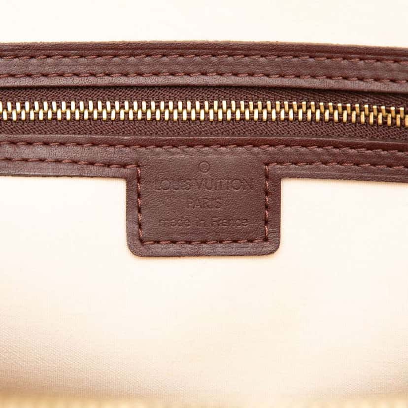 Louis Vuitton Monogram Mini Lin Josephine GM Red Canvas Good condition - Box View