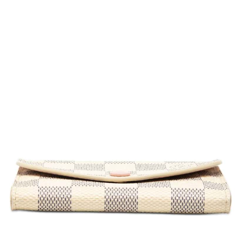 Louis Vuitton Damier Azur Rosalie Coin Purse White Very good condition - Inside View