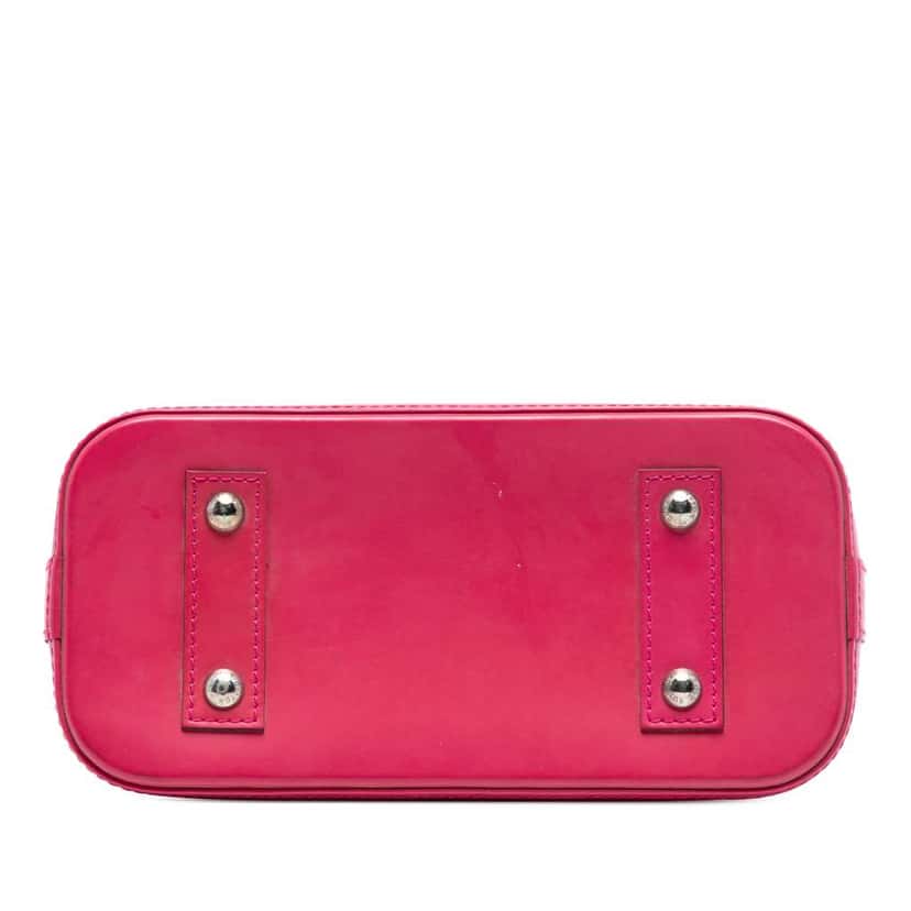 Louis Vuitton Epi Alma BB Pink Leather Good condition - Inside View