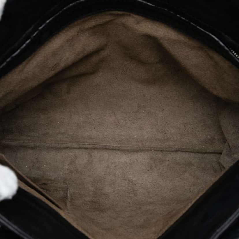 Bottega Veneta Nappa Intrecciato Belted Flat Tote Black Leather Very good condition - Model View