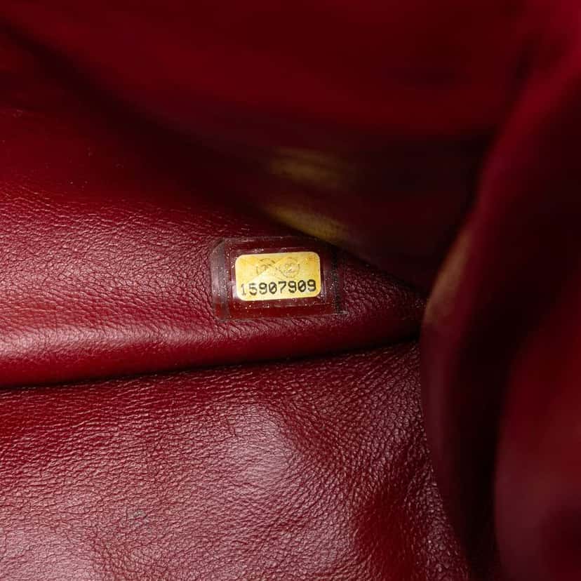 Chanel Quilted Aged Calfskin Reissue 2.55 Double Flap 227 Red Leather Good condition - Box View