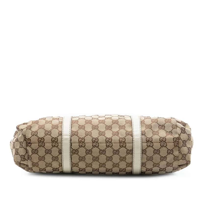 Gucci GG Canvas Web New Ladies Tote Brown Canvas Very good condition - Inside View