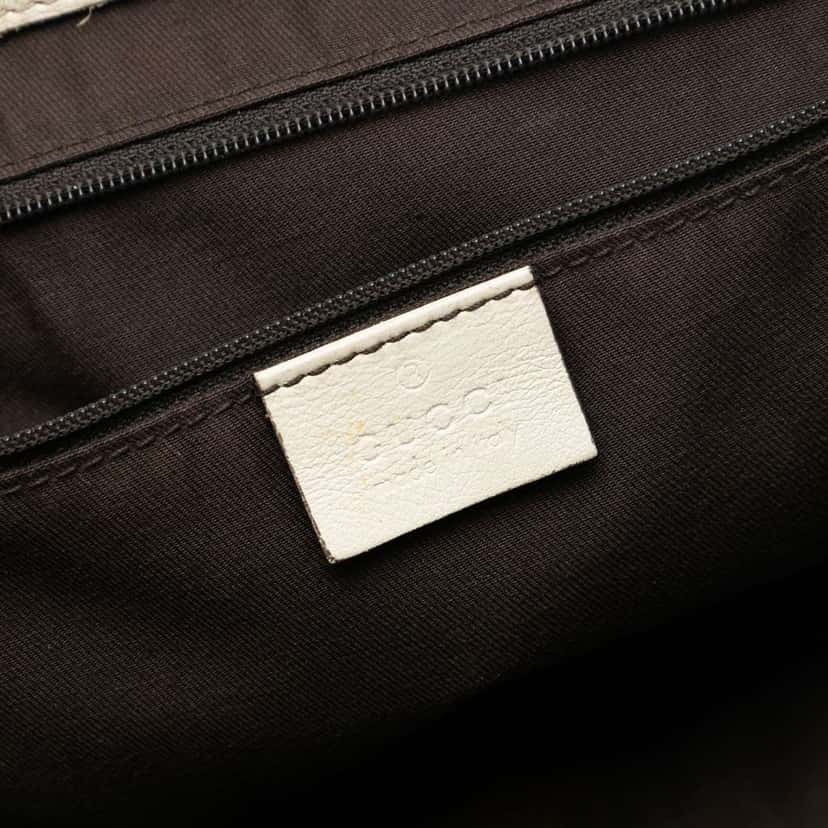 Gucci GG Canvas Web New Ladies Tote Brown Canvas Very good condition - Box View