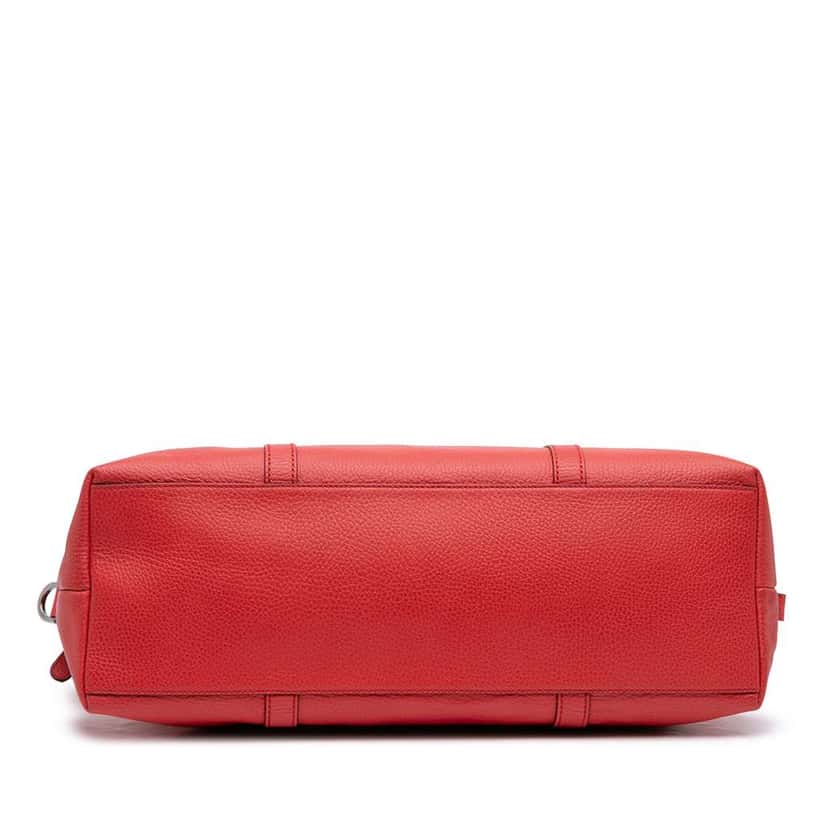 Gucci Leather GG Charm Satchel Red Leather Very good condition - Inside View