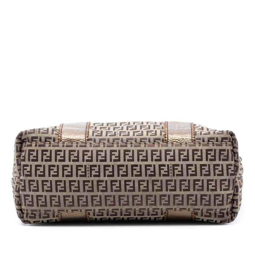 Fendi Zucchino Canvas Tote Brown Canvas Very good condition - Inside View