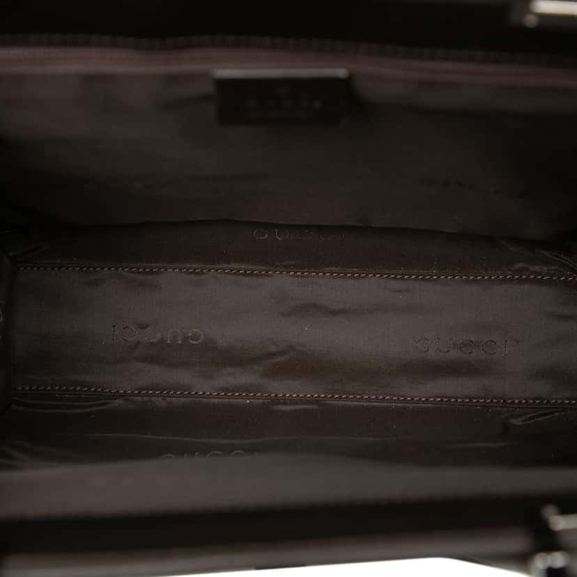 Gucci GG Canvas Jackie Handbag Brown Canvas Very good condition - Model View