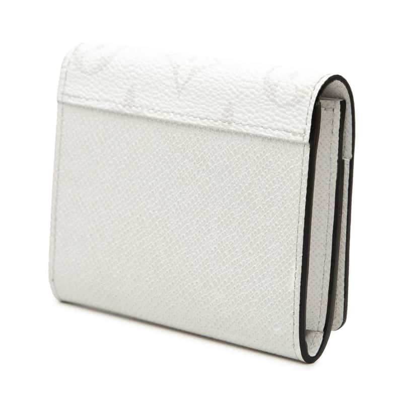 Louis Vuitton Monogram Enveloppe Carte de Visite White Very good condition - Back View