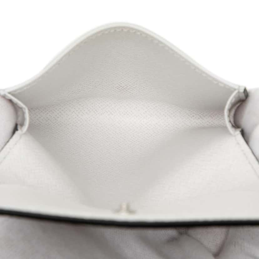 Louis Vuitton Monogram Enveloppe Carte de Visite White Very good condition - Model View