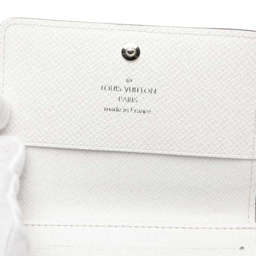 Louis Vuitton Monogram Enveloppe Carte de Visite White Very good condition - Box View