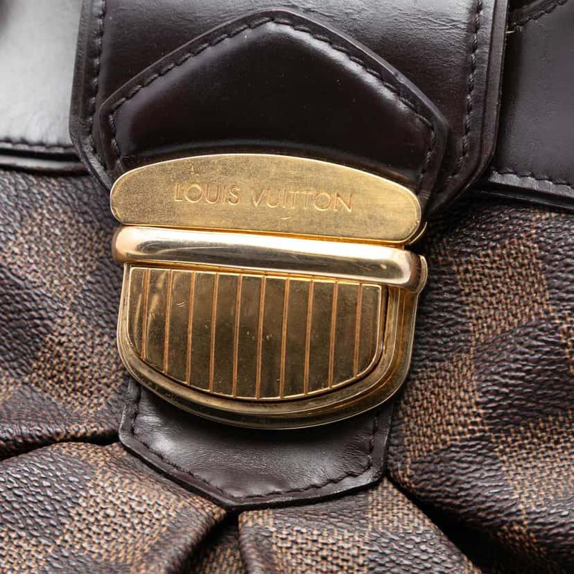 Louis Vuitton Damier Ebene Sistina PM Brown Very good condition - Box View