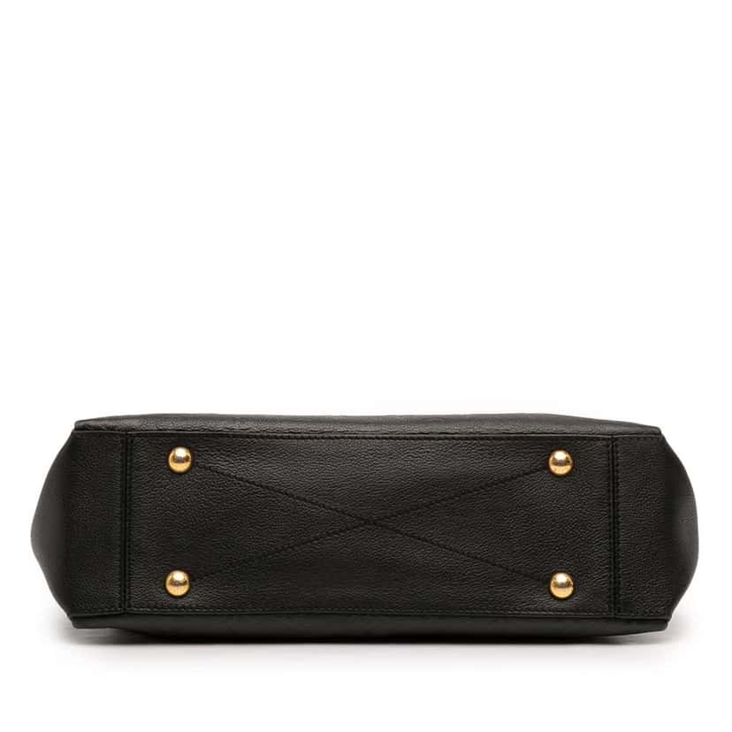 Louis Vuitton Monogram Empreinte Surene MM Black Leather Very good condition - Inside View