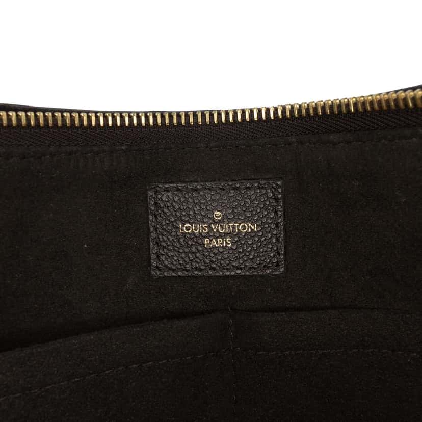 Louis Vuitton Monogram Empreinte Surene MM Black Leather Very good condition - Box View