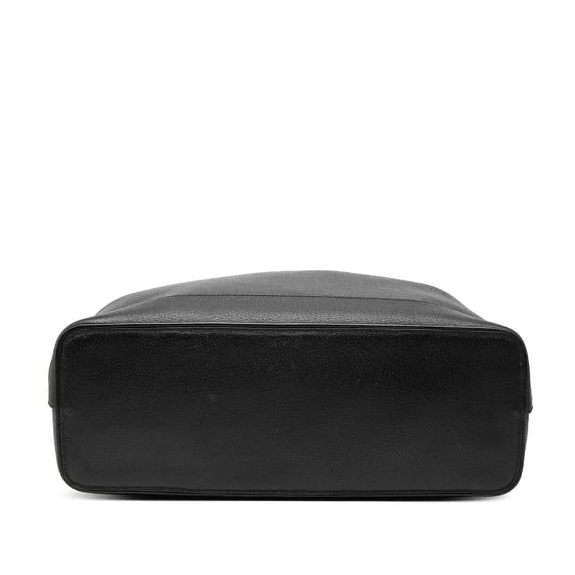 Gucci Medium Leather Ophidia Tote Black Leather Very good condition - Inside View