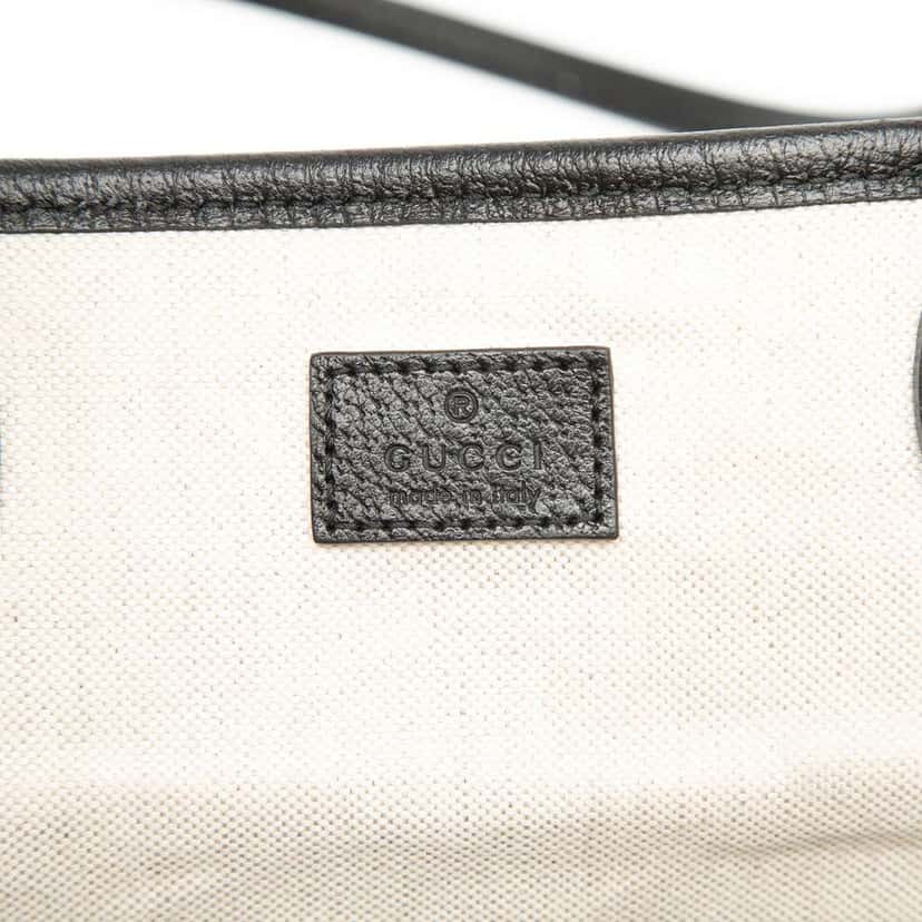 Gucci Medium Leather Ophidia Tote Black Leather Very good condition - Box View