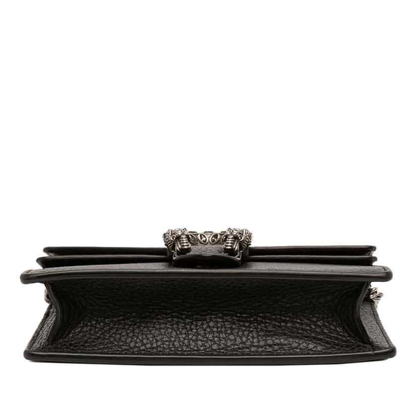 Gucci Mini Leather Dionysus Crossbody Black Leather Very good condition - Inside View