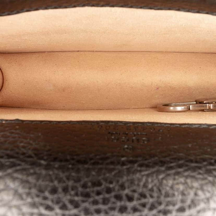 Gucci Mini Leather Dionysus Crossbody Black Leather Very good condition - Model View