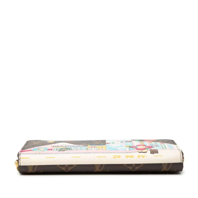 Louis Vuitton Monogram Vivienne in Tokyo Zippy Long Wallet Brown Very good condition - Inside View