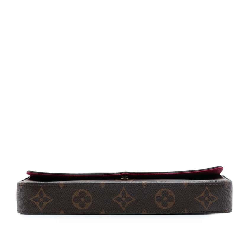 Louis Vuitton Monogram Pochette Felicie Brown Very good condition - Inside View